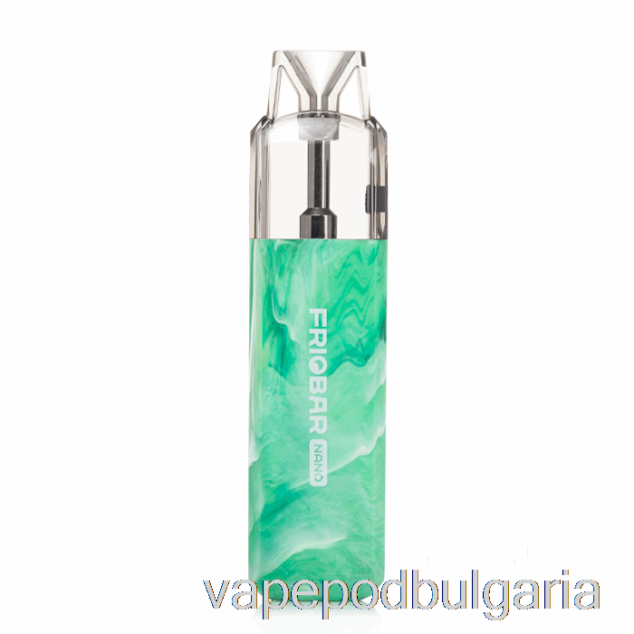 Vape 10000 Дръпки Freemax Friobar Nano Disposable Pod System Green